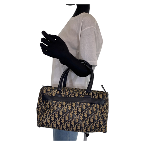 Dior Dior Vintage Trotter Canvas Handbag Canvas Handbag - Picture 5 of 8